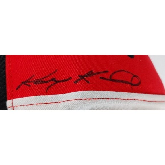Dodge Racing Kasey Kahne #9 Hat Hook & Loop  Red White Black Cap Signature - Picture 5 of 7